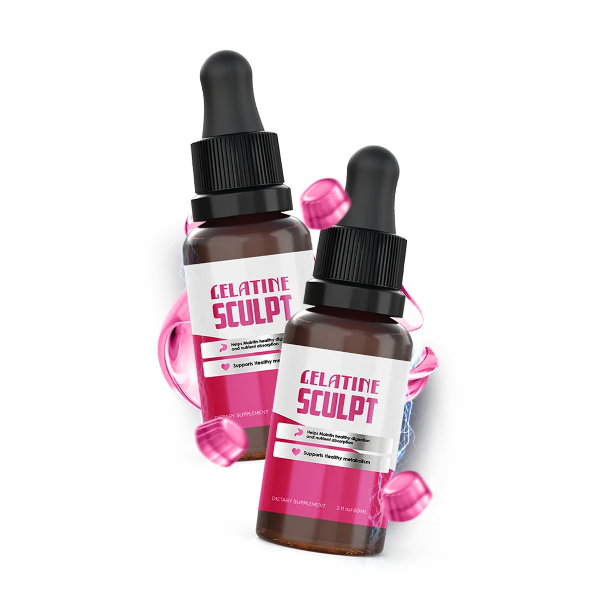 Gelatine Sculpt Weight Management Support — Front Label